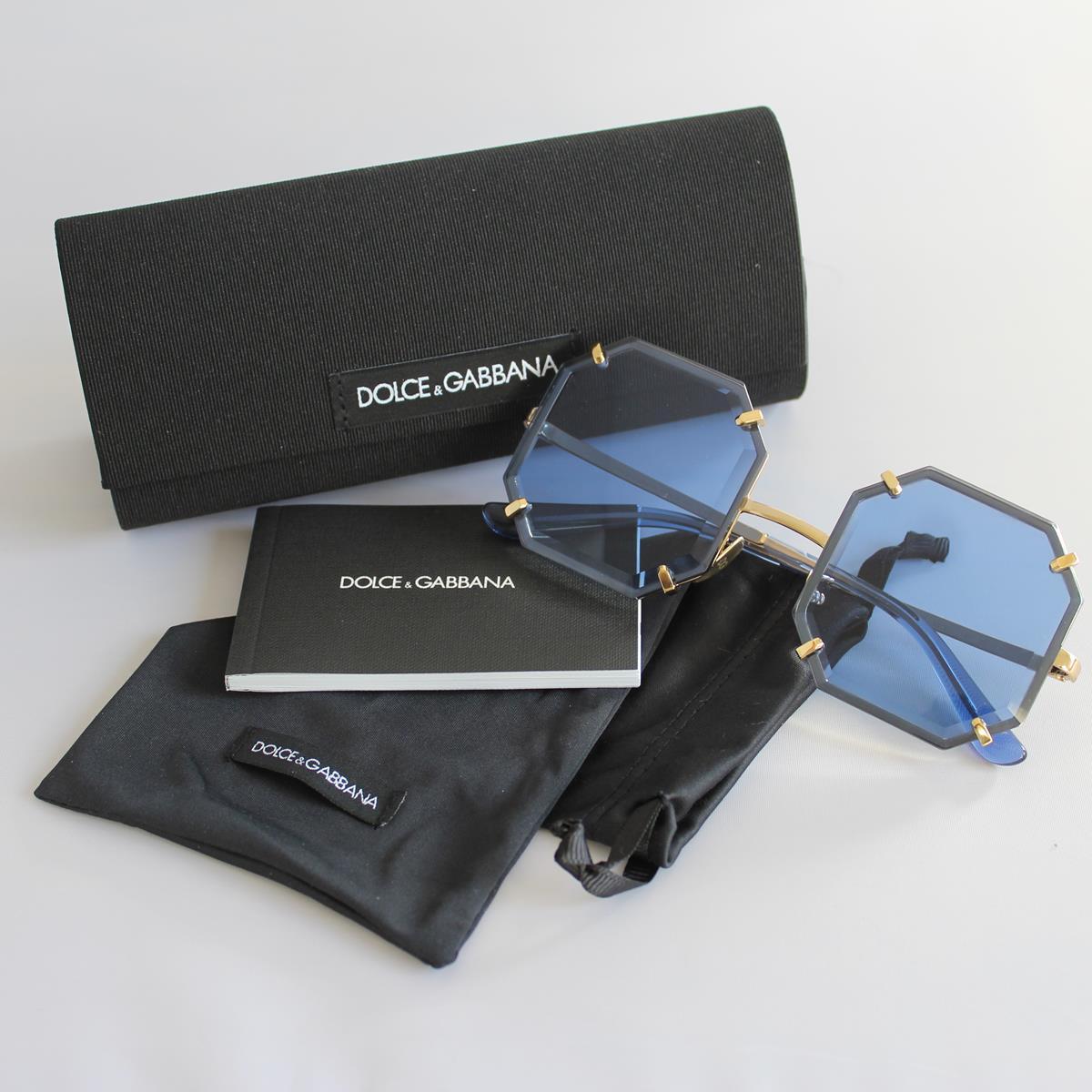 dolce and gabbana sunglasses blue
