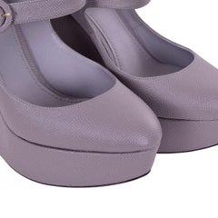 Dolce & Gabbana - DG FAMILY Embroidered Wedges Gray