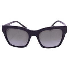 Dolce & Gabbana DG Logo Black Cat-Eye Sunglasses