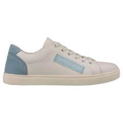 Dolce & Gabbana - DG Logo Patch Sneaker LONDON White Blue EUR 37