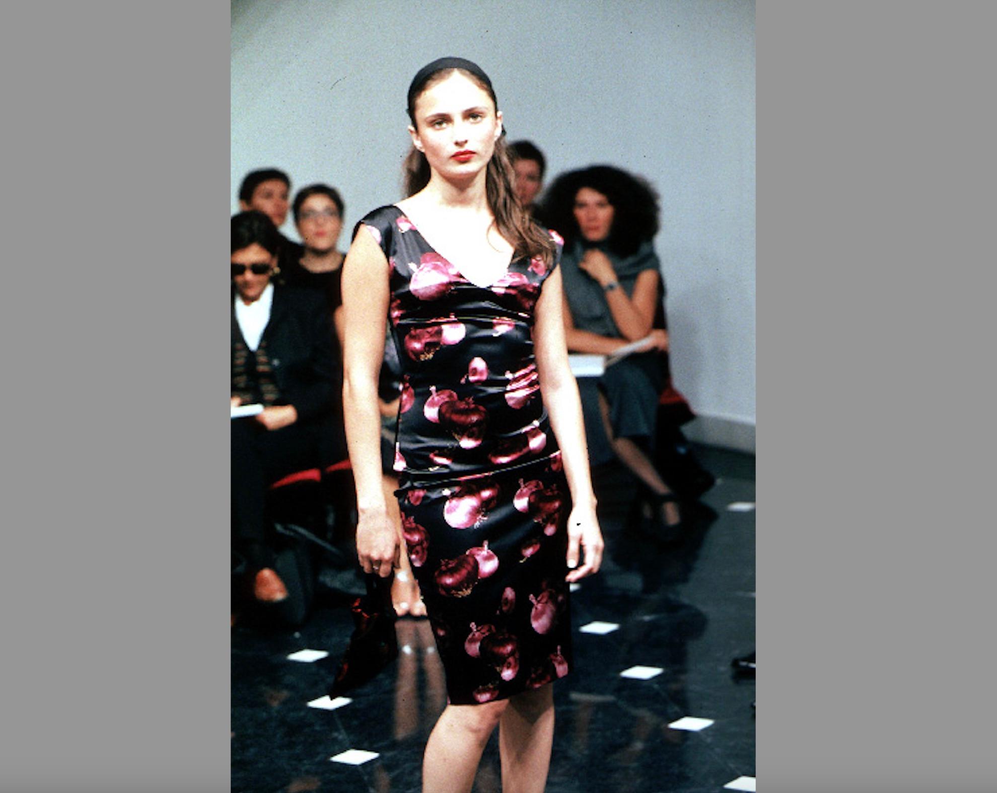 Dolce & Gabbana  Robe Onions S/S 1999 Pour femmes en vente