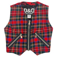 Dolce 
Gabbana - D&G "Patchwork" Gilet F/W 1994