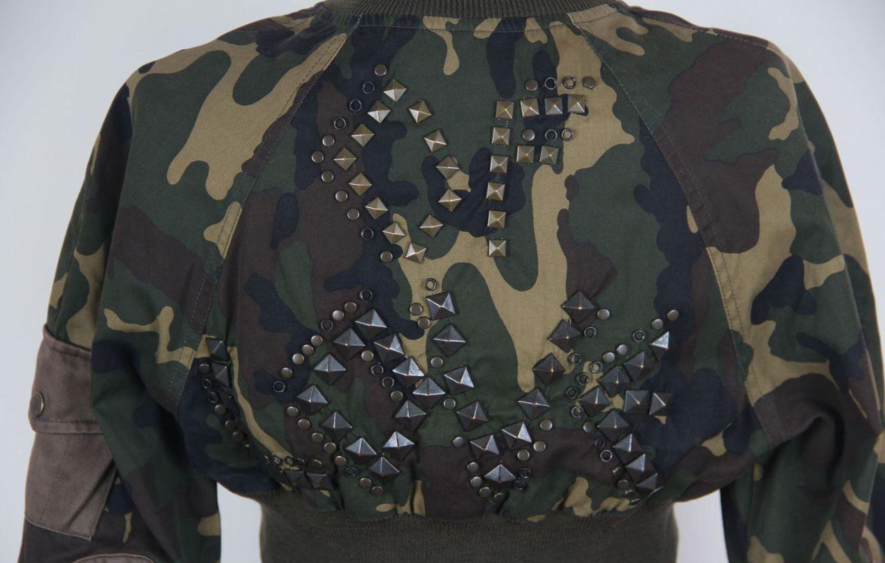 SS 2003 DOLCE & GABBANA D&G  cultivo bombardero pista militar en venta 2