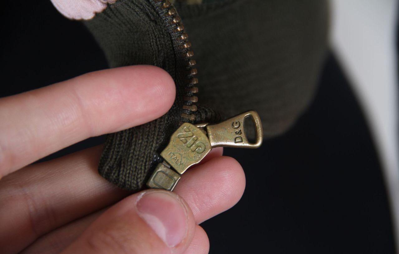 SS 2003 DOLCE & GABBANA D&G  cultivo bombardero pista militar en venta 3