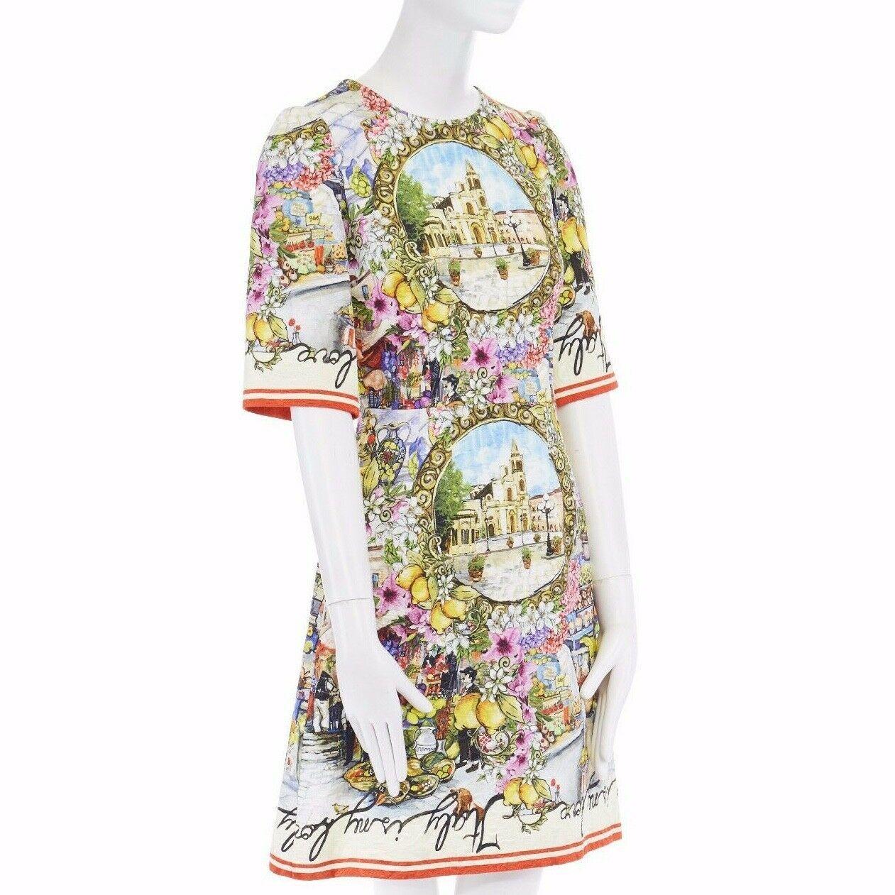 dolce and gabbana fruit dress