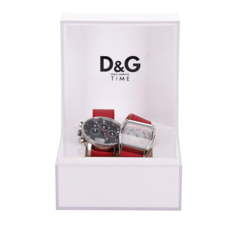 D&G Gold and Silver Crystal-Embellished Watch D and g watch - Gem main image 4