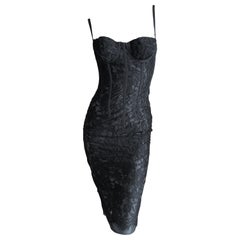 dolce and gabbana black corset dress Dolce
Gabbana D&G Vintage BLack Lace Corset Dress