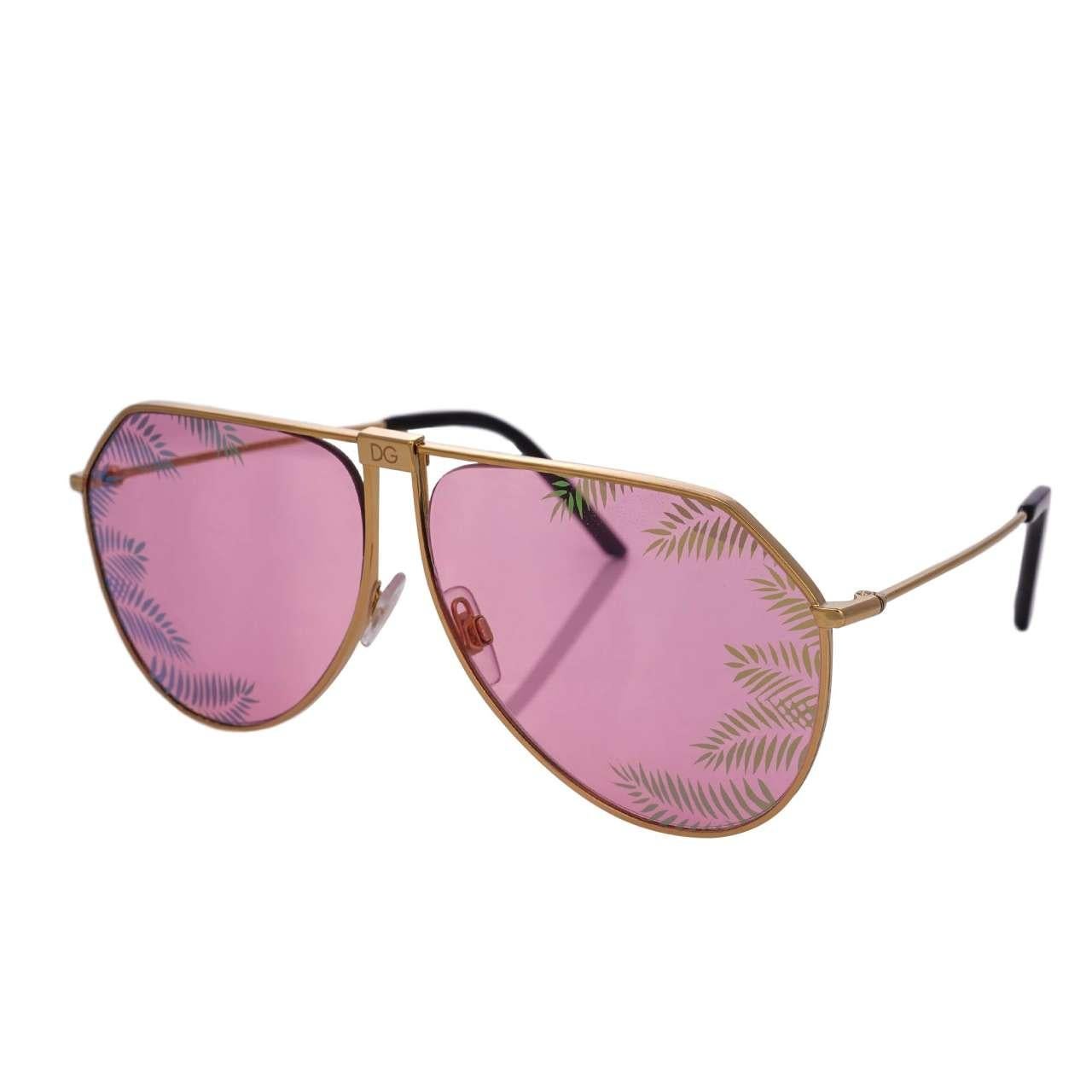 Dolce & Gabbana - DJ Khaled Silk Flamingo Zebra Shirt with Sunglasses and CD 43 For Sale 2