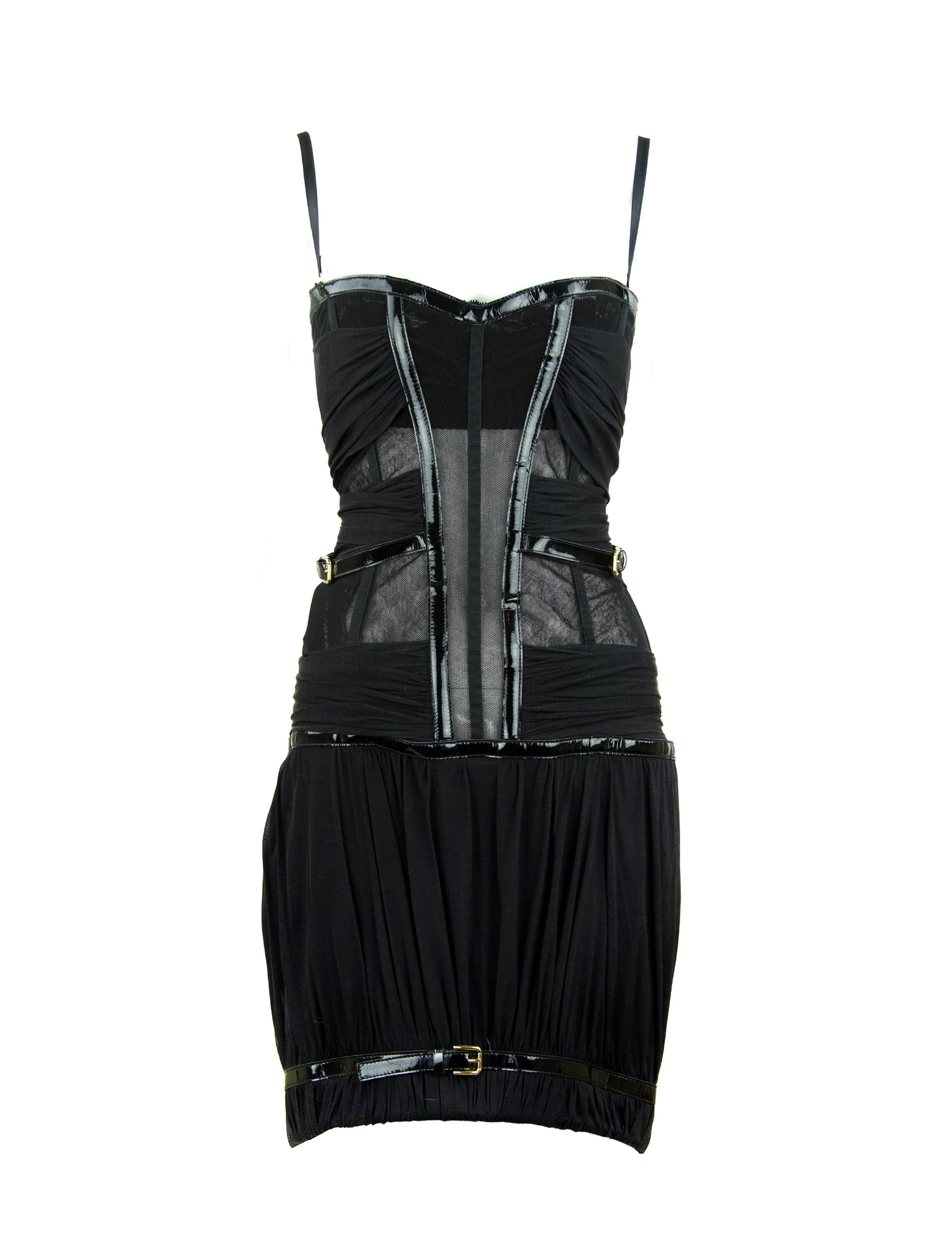 Dolce & Gabbana Corseted Mini Dress For Sale 1