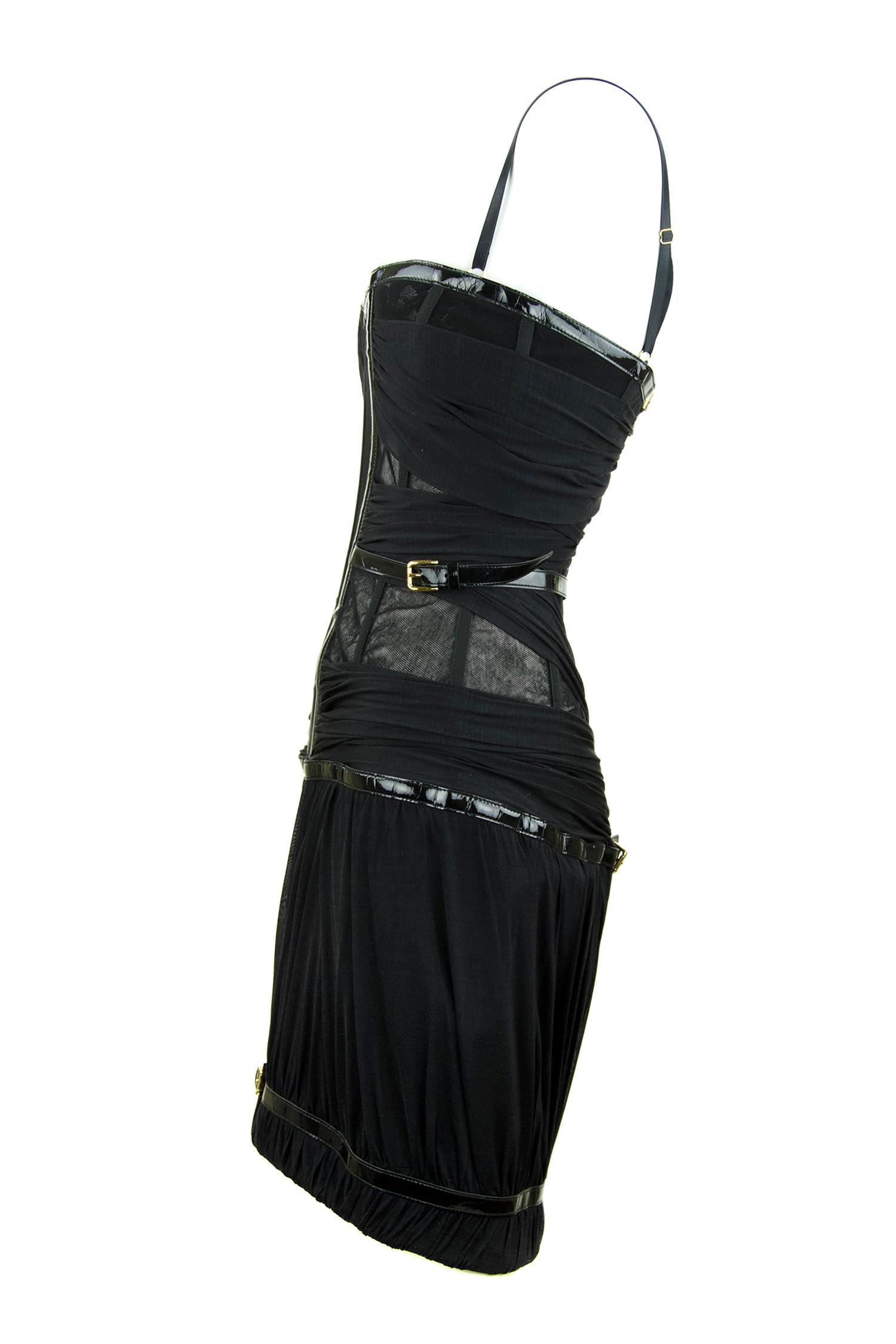 Dolce & Gabbana Corseted Mini Dress For Sale 3