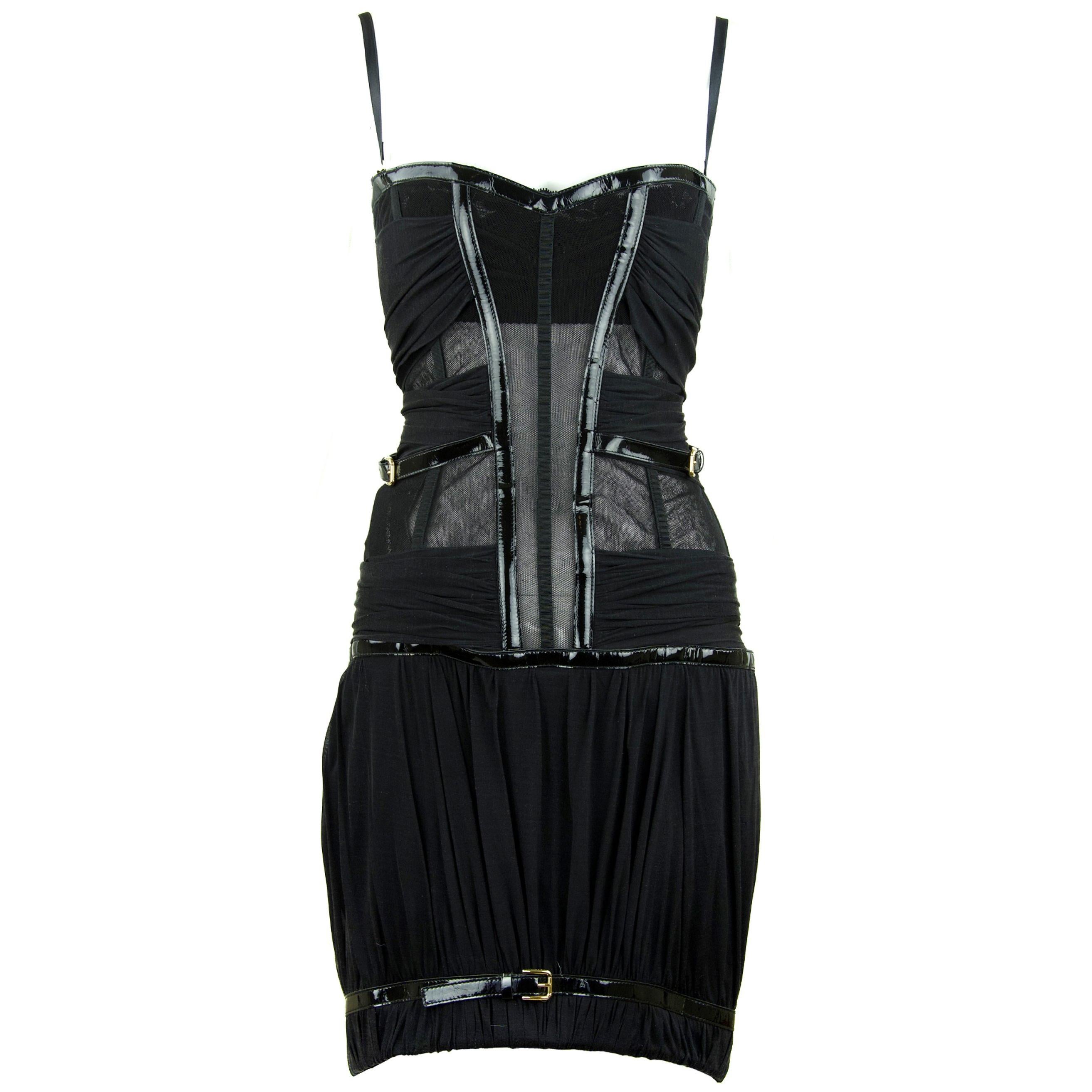 Dolce & Gabbana Corseted Mini Dress For Sale