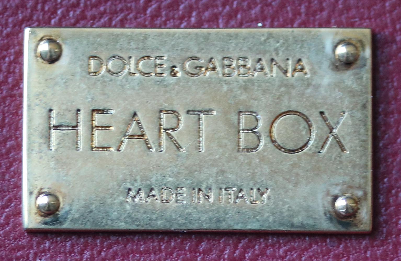 Dolce & Gabbana Dolce Heart Box Bag in Painted Wicker 3
