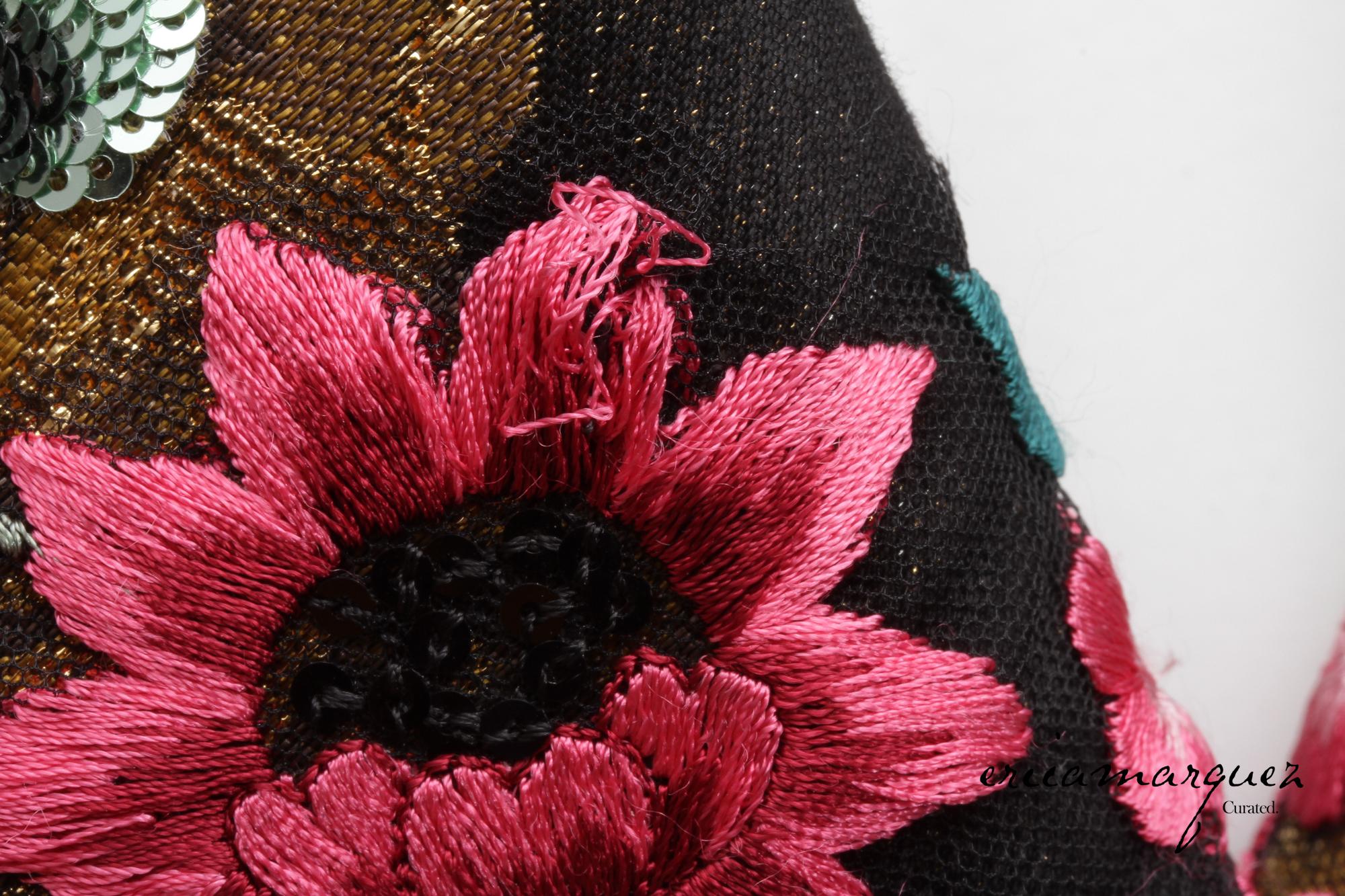 DOLCE & Gabbana, Veste en jacquard lamé métallique à fleurs Turlington à double boutonnage en vente 4
