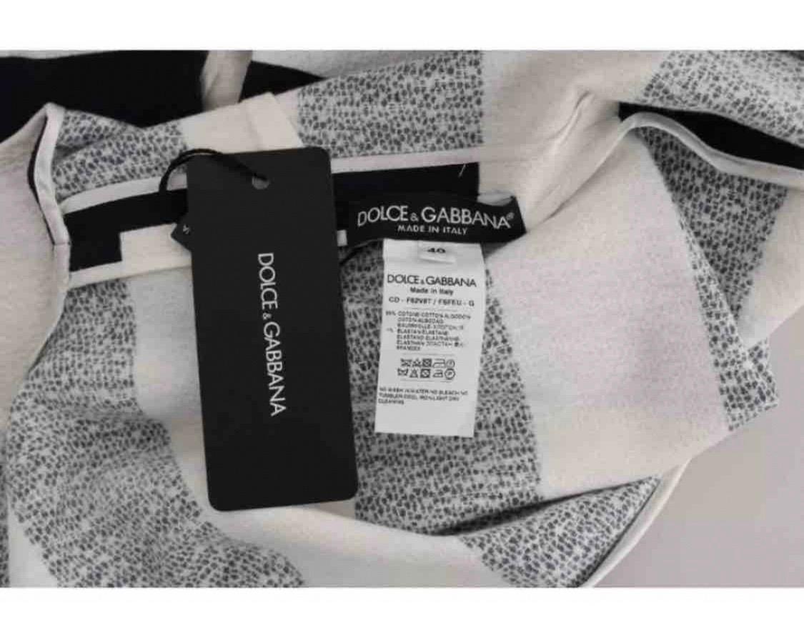 Dolce & Gabbana dress straight striped cotton dress  For Sale 1