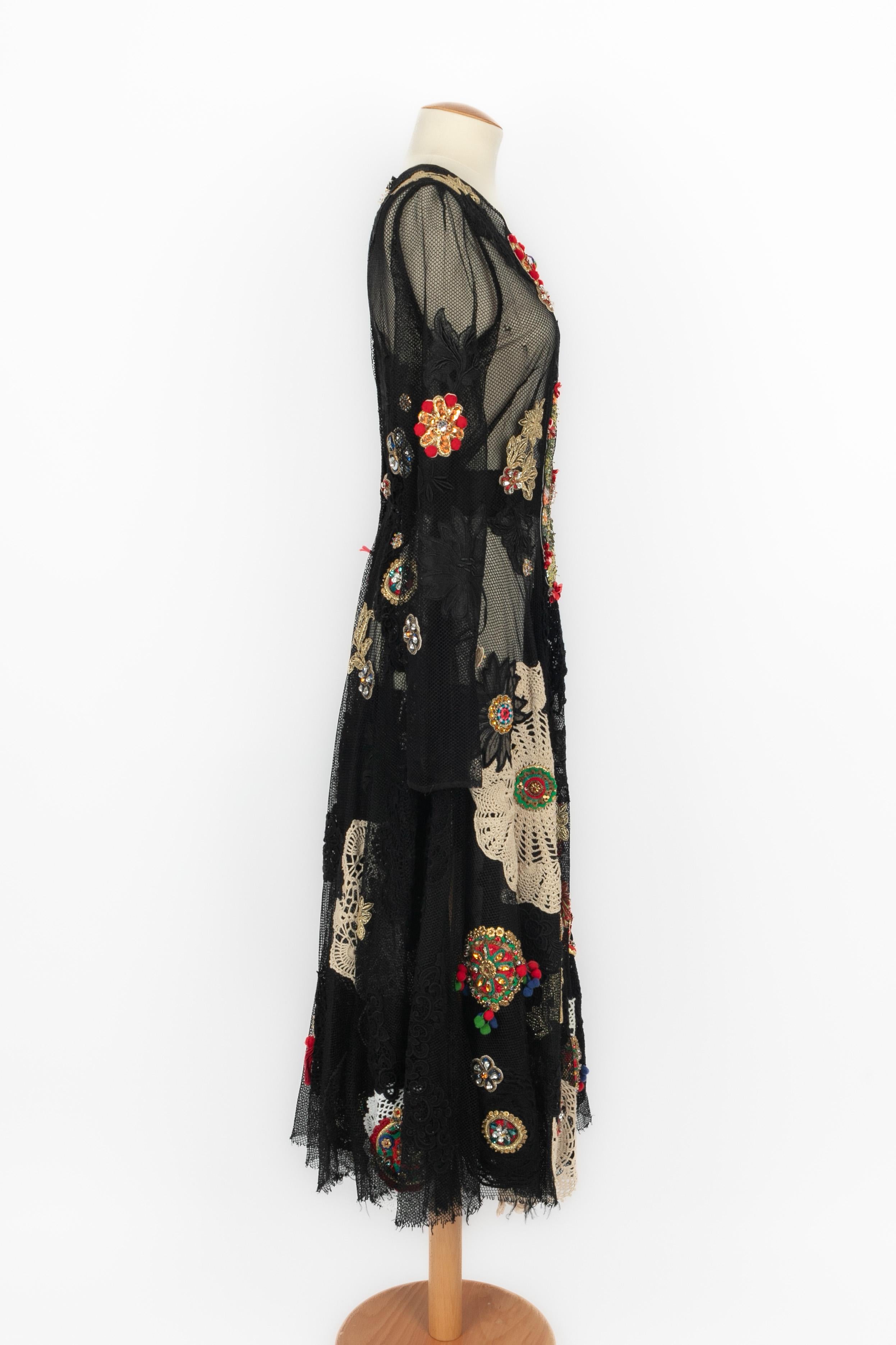 Black Dolce & Gabbana dress Summer 2016