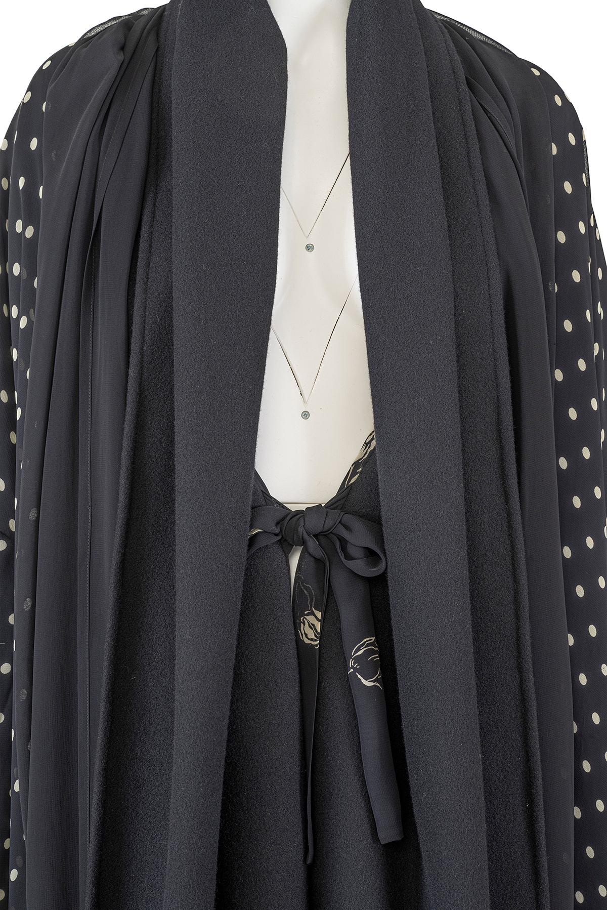 Women's or Men's DOLCE & GABBANA Early 90'S Rare and Iconic Printed Reversible Coat For Sale
