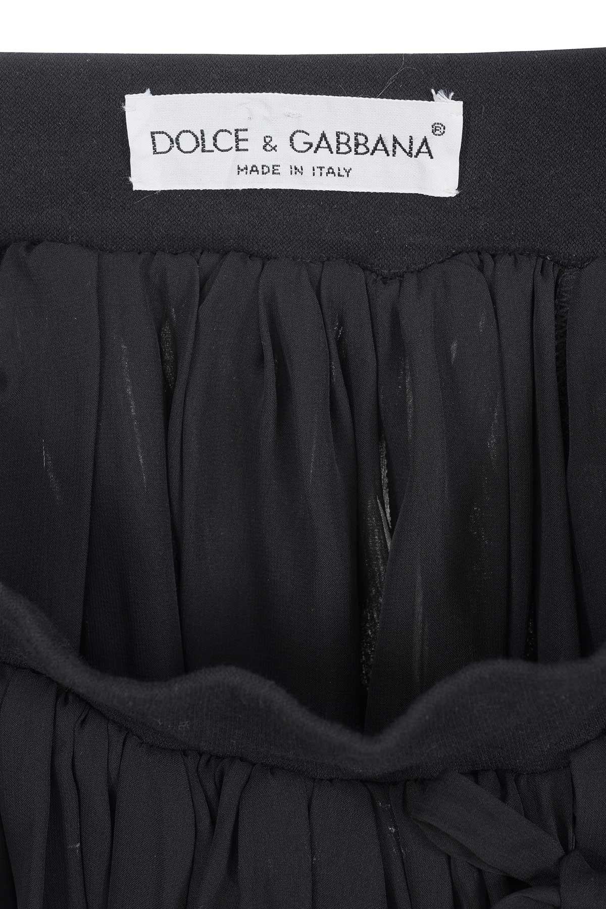 da uomo o donna DOLCE & GABBANA Early Collections Iconic Chiffon Skirt in vendita