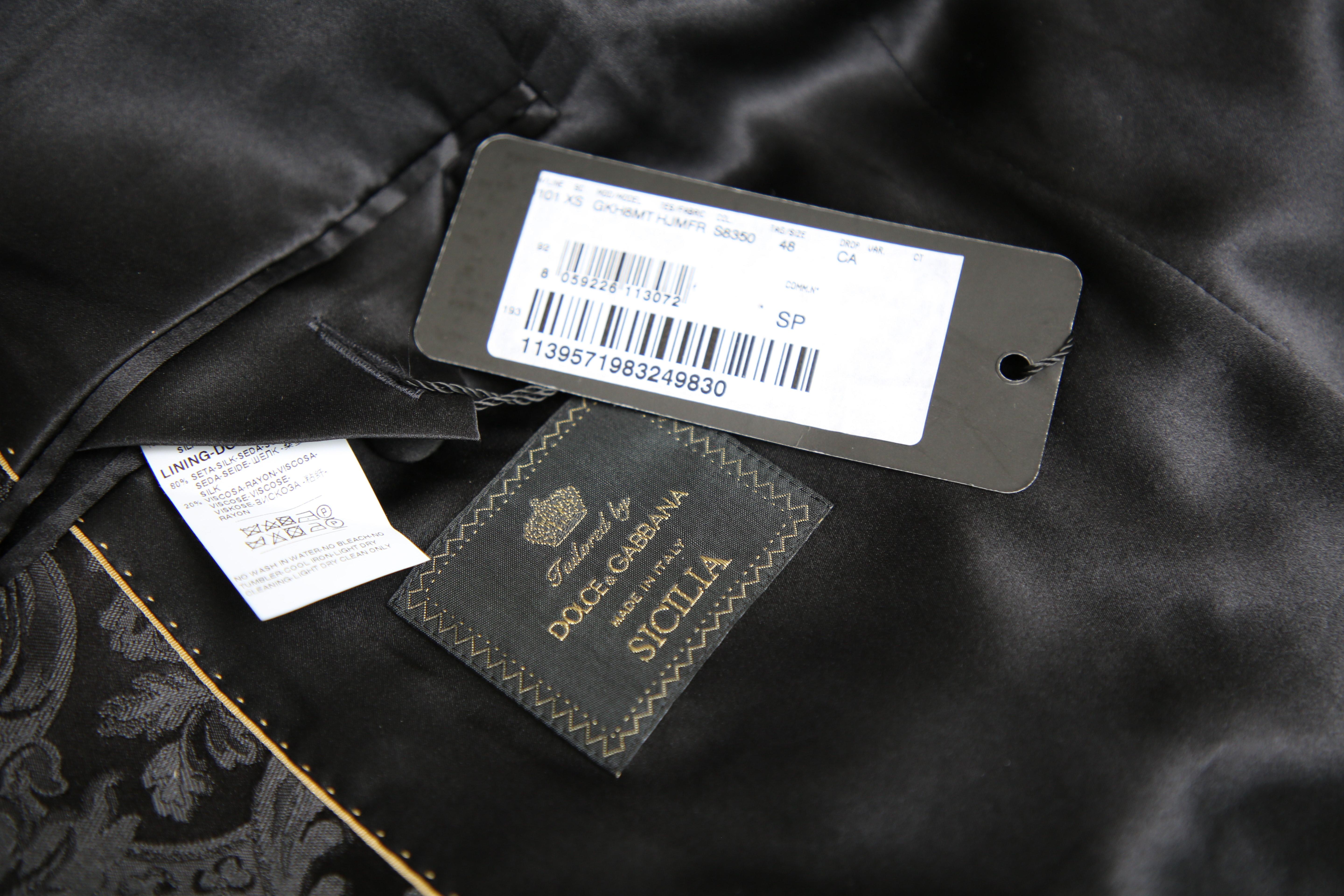 Dolce & Gabbana Eleganter doppelreihiger Blazer für Herren im Angebot 3