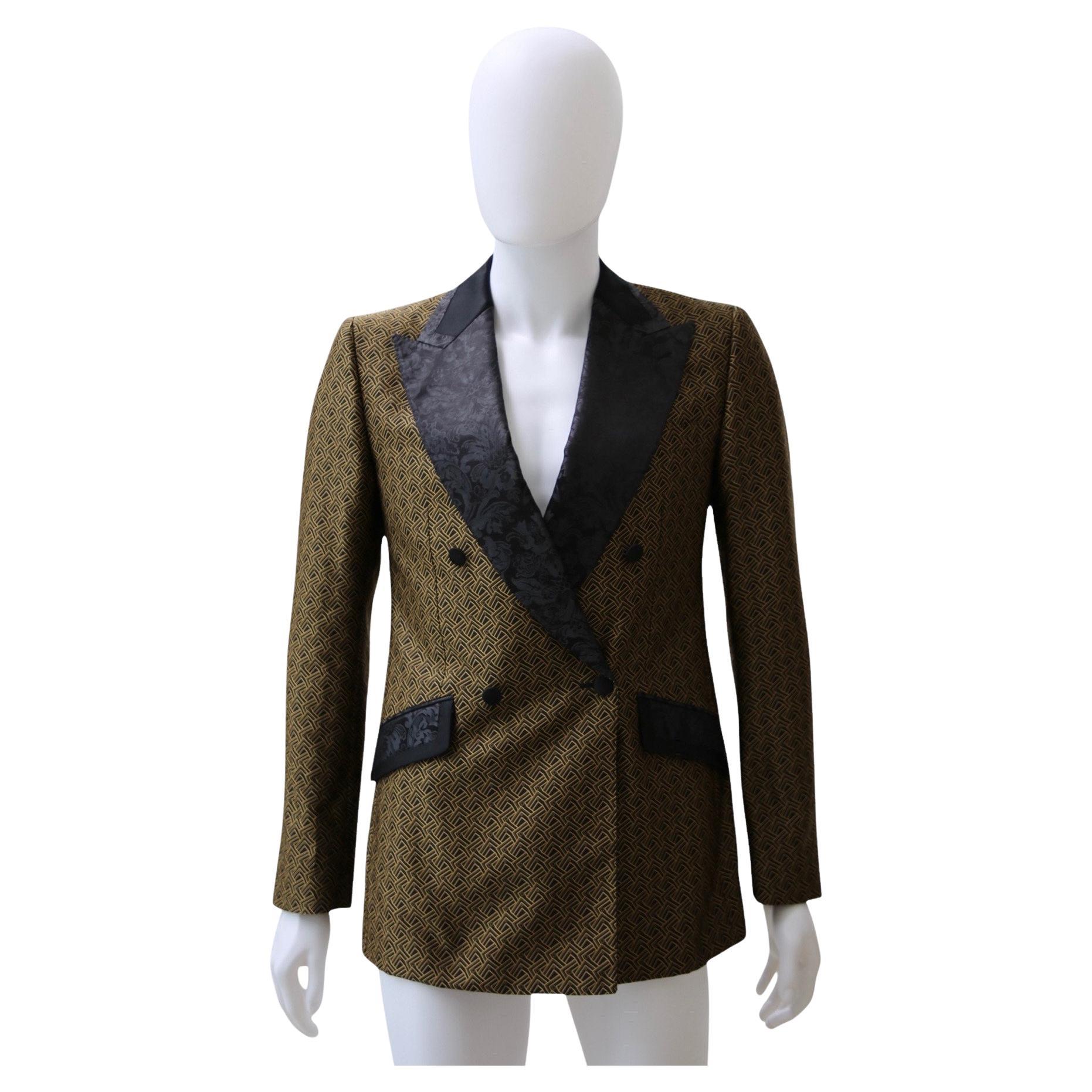 Dolce & Gabbana Elegant Mens Double-Breasted Blazer