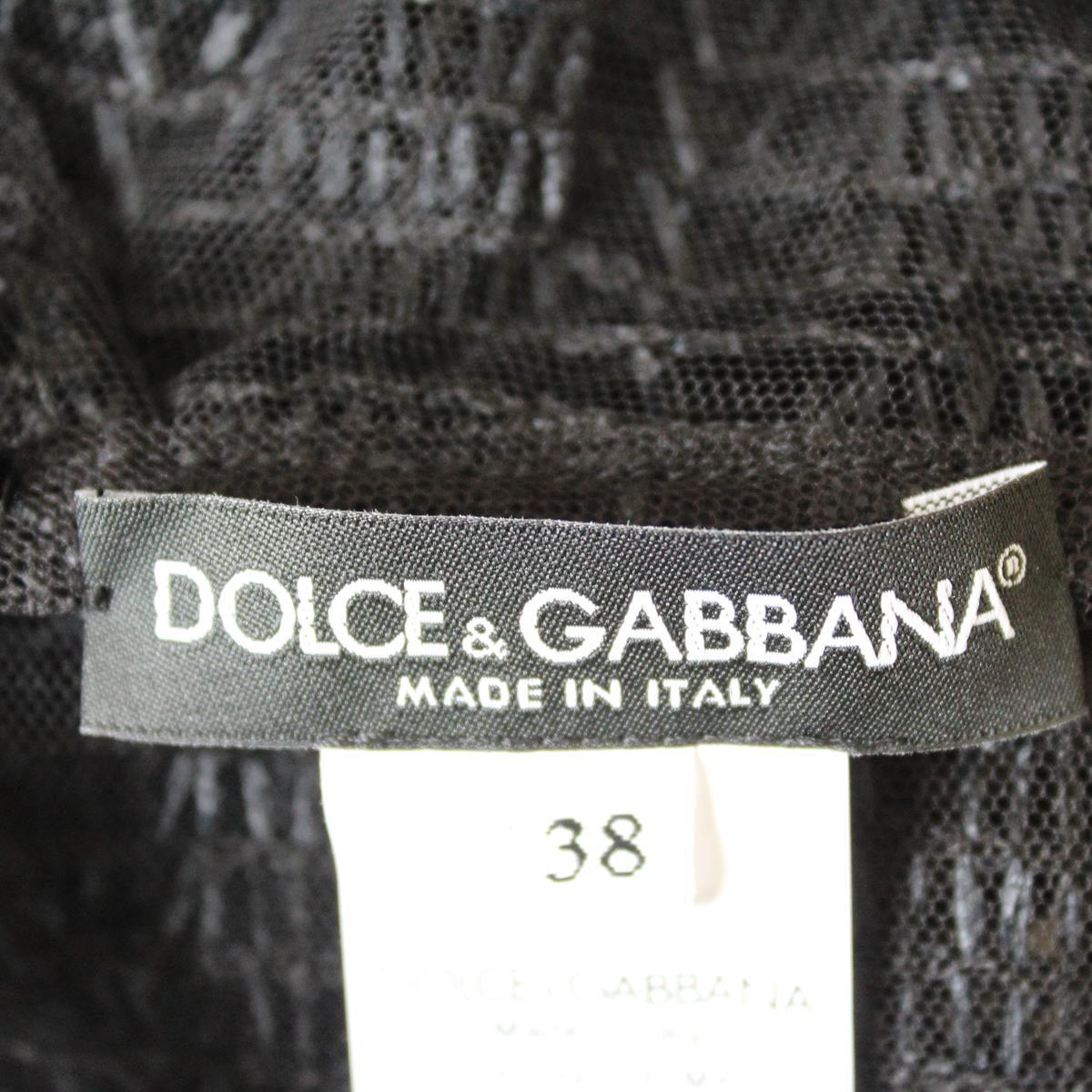 Women's Dolce & Gabbana Evening Dress IT 38 For Sale