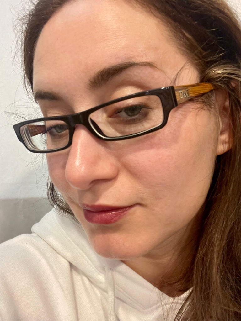 DOLCE & GABBANA D&G 1121 WOMEN’S PRESCRIPTION GLASSES WOOD & BLACK SQUARE FRAMES Dolce Gabbana Eyeglasses D&G 1121 513 Dark Brown/Woodgrain  main image 3