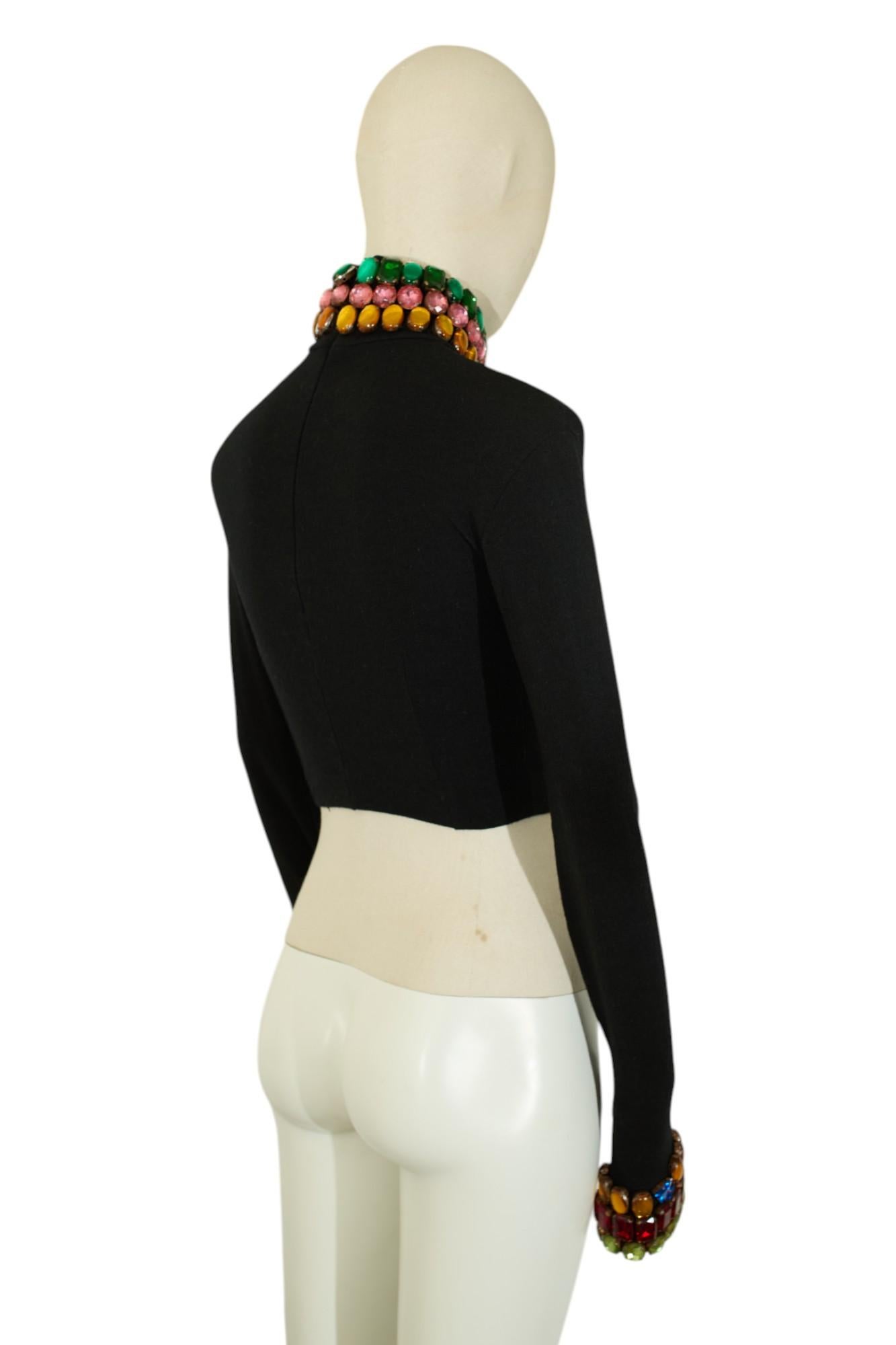 Women's Dolce & Gabbana F/W 1991 Crystal Sweater For Sale