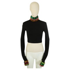 Dolce & Gabbana F/W 1991 Crystal Sweater