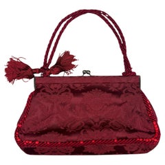Dolce & Gabbana H/W 1997 Brokat-Clutch Tasche