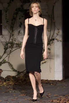 Dolce & Gabbana F/W 2001 Lace-Up Corset Dress