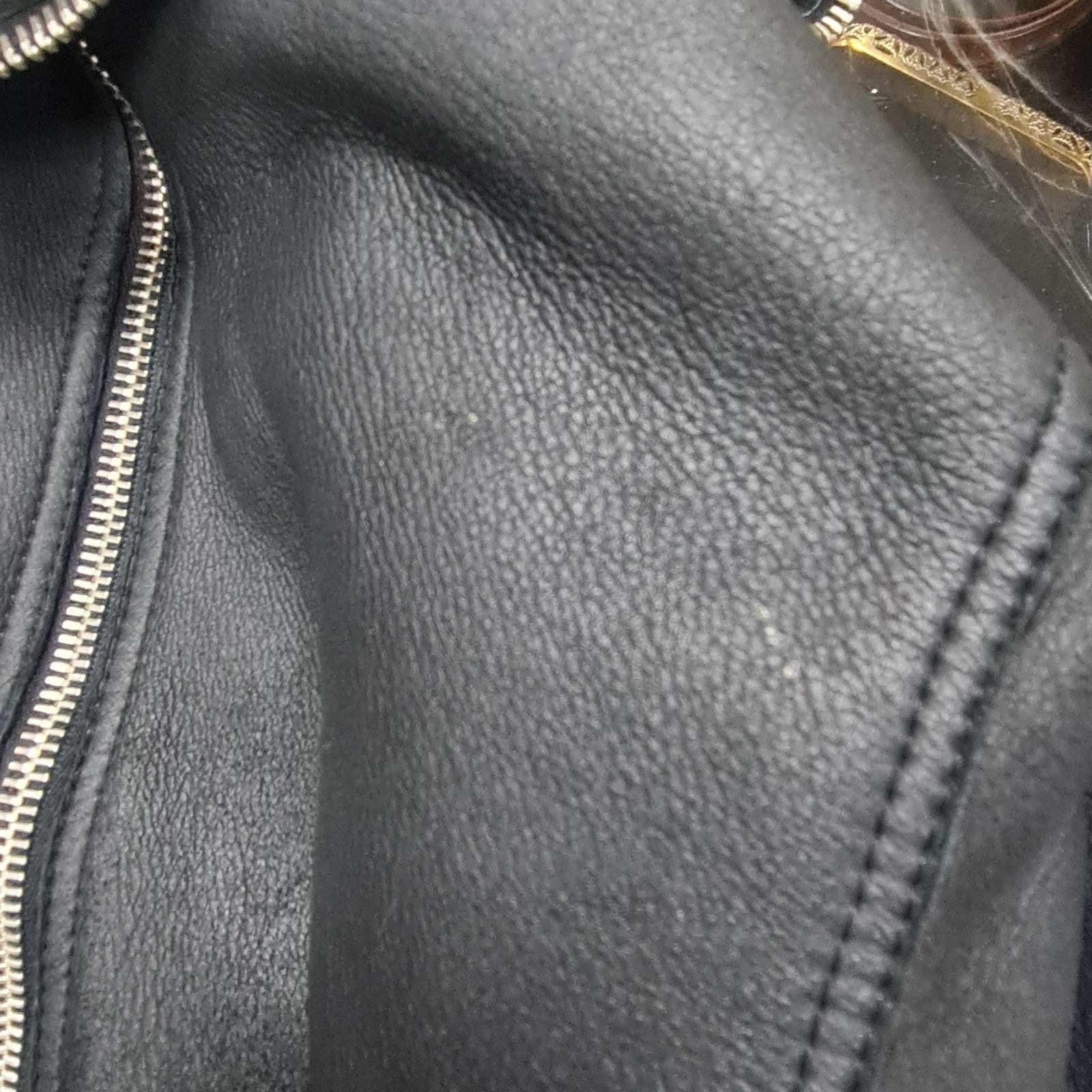 Dolce & Gabbana A/I 2003 Giacca nera in shearling taglia 46 in vendita 4