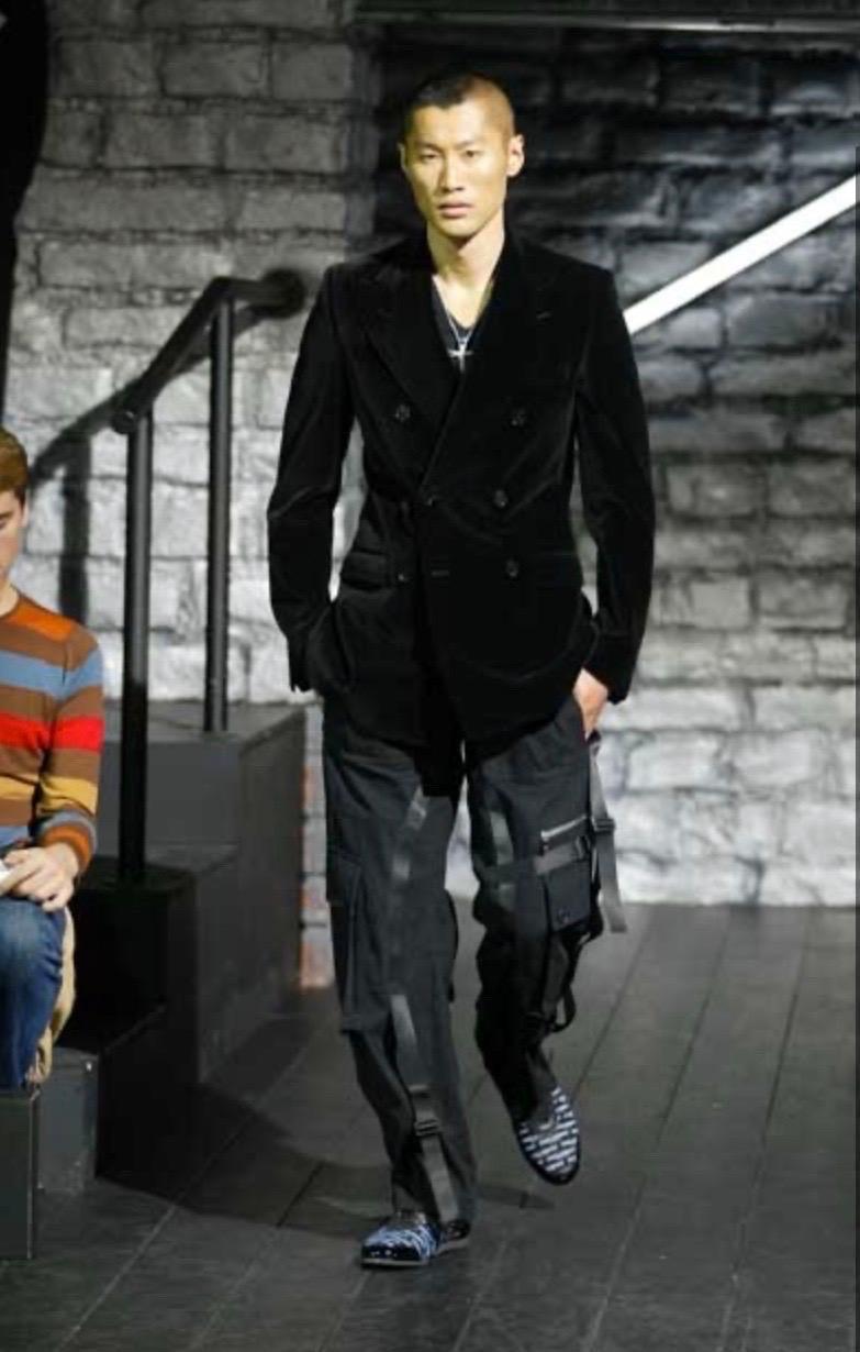 Dolce and Gabbana F/W 2003 Bondage Parachute Pants at Dolce and Gabbana F/W 2003 Bondage Parachute Pants at