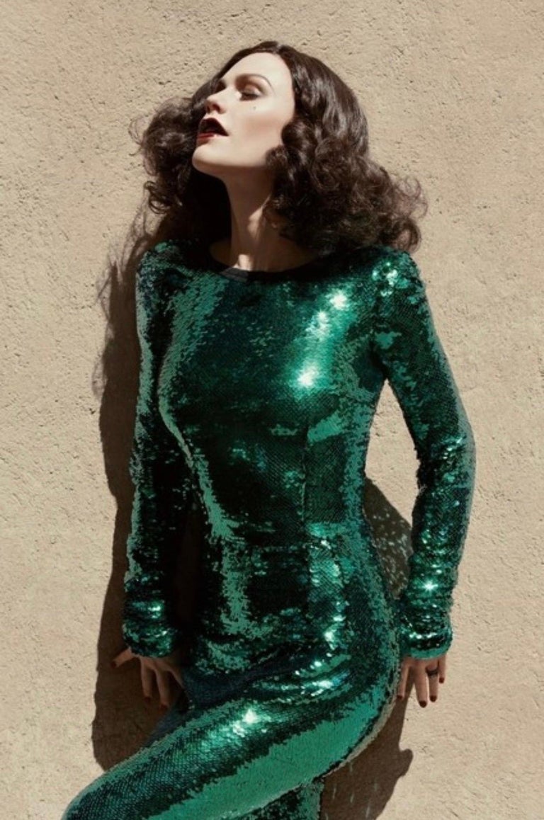 Dolce and Gabbana F/W 2011 Runway Unworn Sequin Embellished Green Evening Dress For Sale at 1stDibs | dolce and gabbana green sequin dress, green dolce and gabbana dress, embellished green dress Dolce and Gabbana F/W 2011 Runway Unworn Sequin Embellished Green Evening Dress For Sale at 1stDibs | dolce and gabbana green sequin dress, green dolce and gabbana dress, embellished green dress