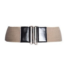 Dolce & Gabbana, Fabric waist stretch belt