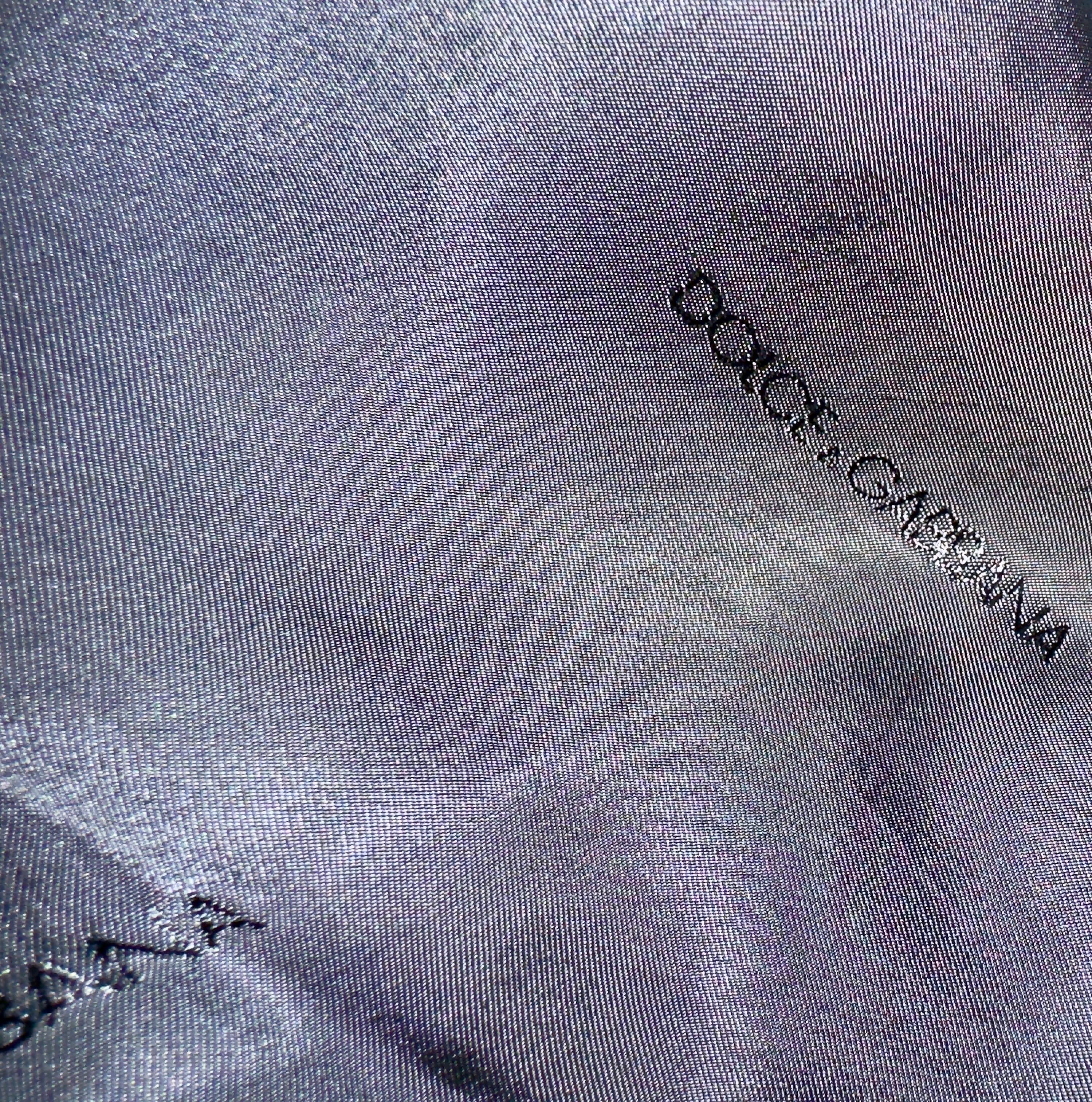 DOLCE & Gabbana Automne 1996 Robe bandeau drapée à chevrons en tweed 44 en vente 3