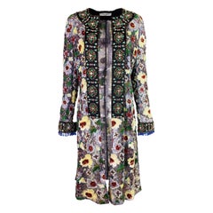 Dolce & Gabbana Fall 1999 Embellished Silk Coat as seen on Whitney Houston