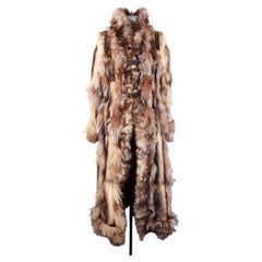 Dolce & Gabbana Fall 2001 — Ferret Fur Coat. Size 42 / IT 42 Runway