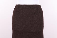 Dolce & Gabbana Fall 2002 Alpaca Wool Skirt  Vintage  Size 40