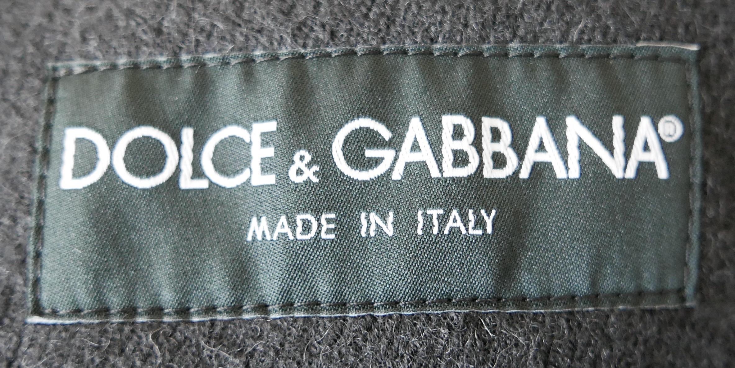 Dolce & Gabbana Herbst 2012 Herrenmode Umhangmantel im Angebot 3