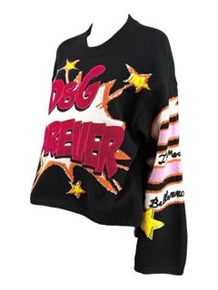 Dolce Gabbana Fall 2018 Multicolor wool pullover