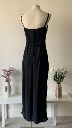 Dolce & Gabbana Fall Winter 1995-1996 black corseted dress