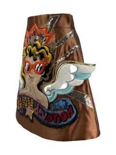 Dolce & Gabbana Fall/Winter 2018-2019 Look 100 Silk Satin