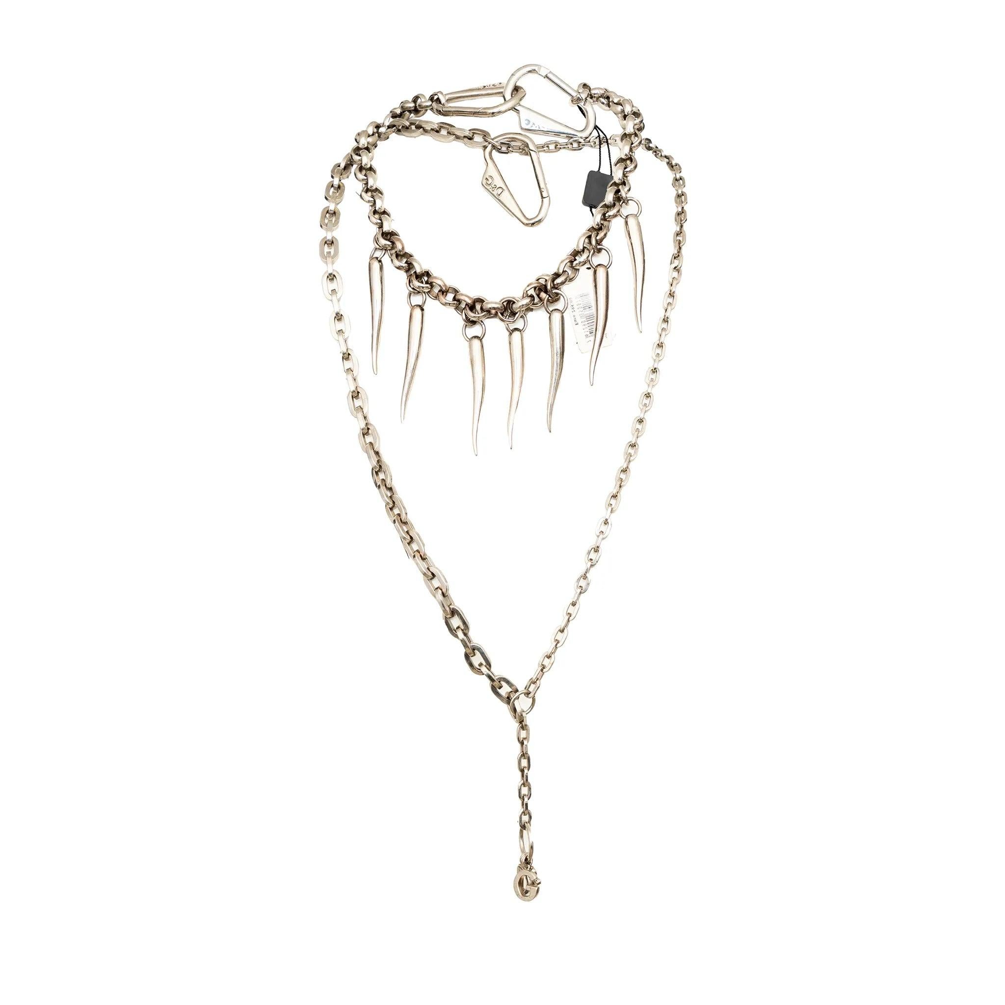 Dolce & Gabbana Fangs Necklace Set - '10s For Sale 6