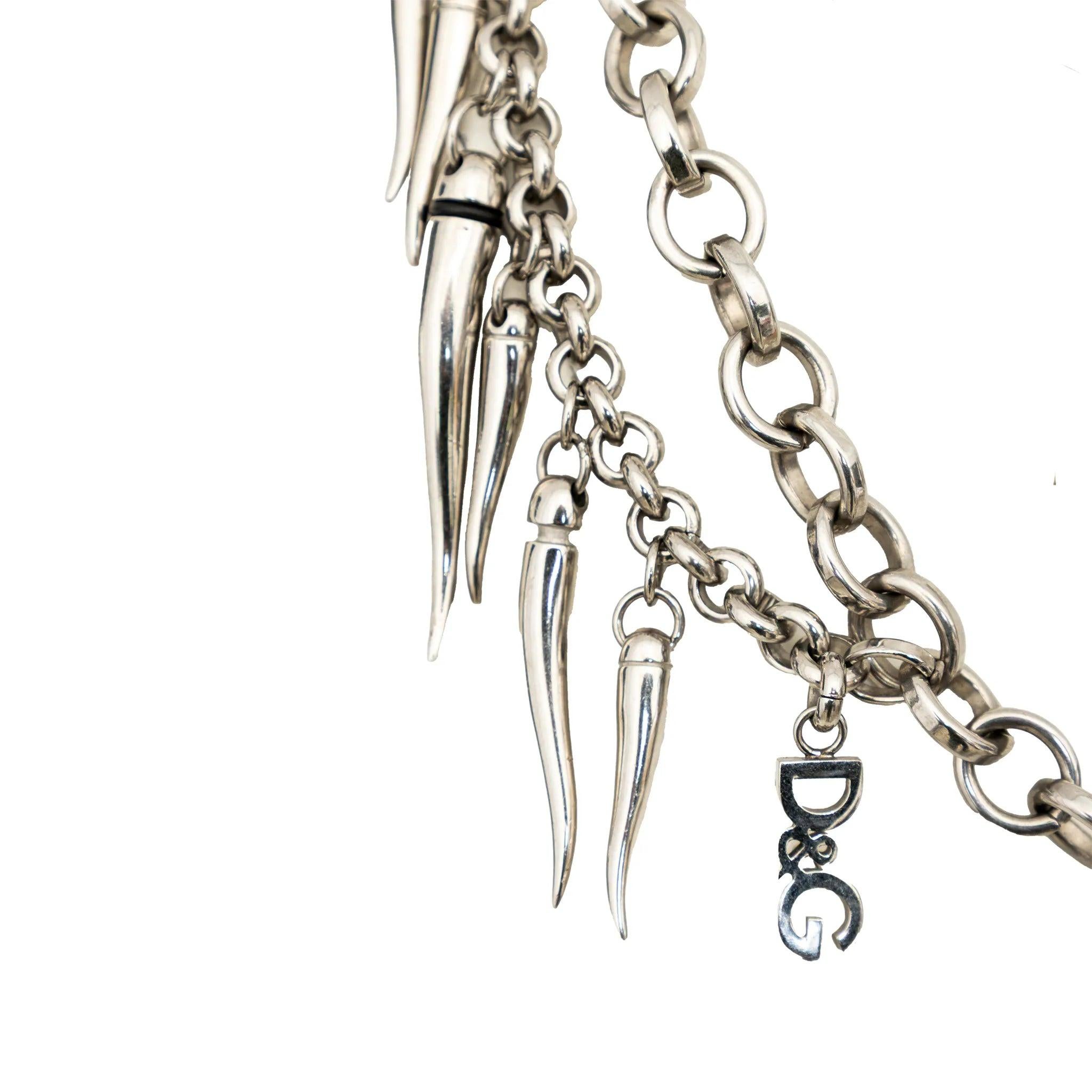 Dolce & Gabbana Fangs Necklace Set - '10s For Sale 2