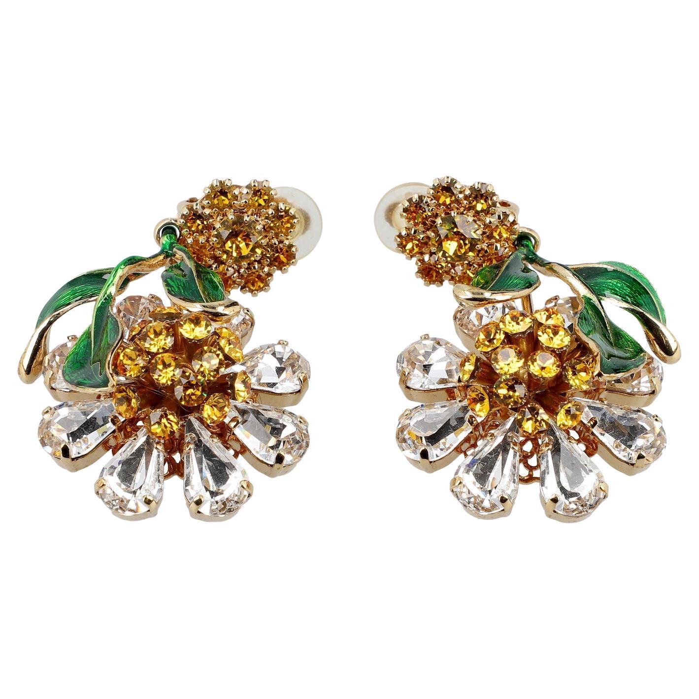 Dolce & Gabbana Fashion Jewelry Clip Earrings For Sale