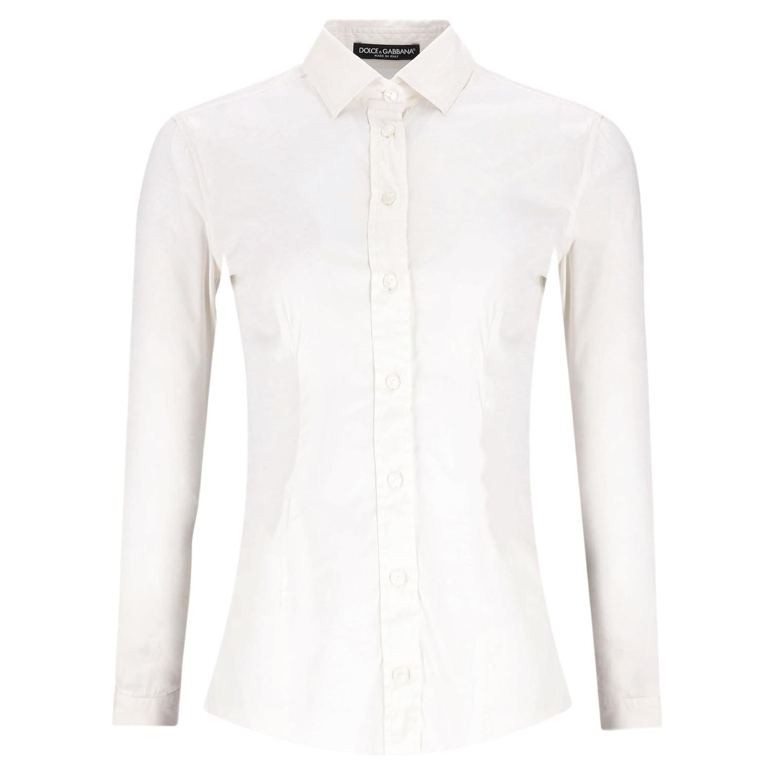 Dolce & Gabbana - Chemise ajustée en coton