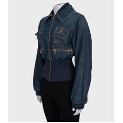 Dolce & Gabbana Fitted Denim Jacket - IT40 / Size S