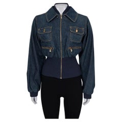 Dolce & Gabbana - Giacca di jeans aderente - IT40 / Taglia S