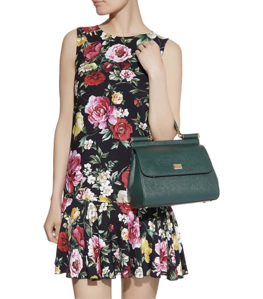 Women's Dolce & Gabbana Floral A-Line Dress For Sale