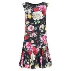 Dolce & Gabbana - Robe florale à ligne A