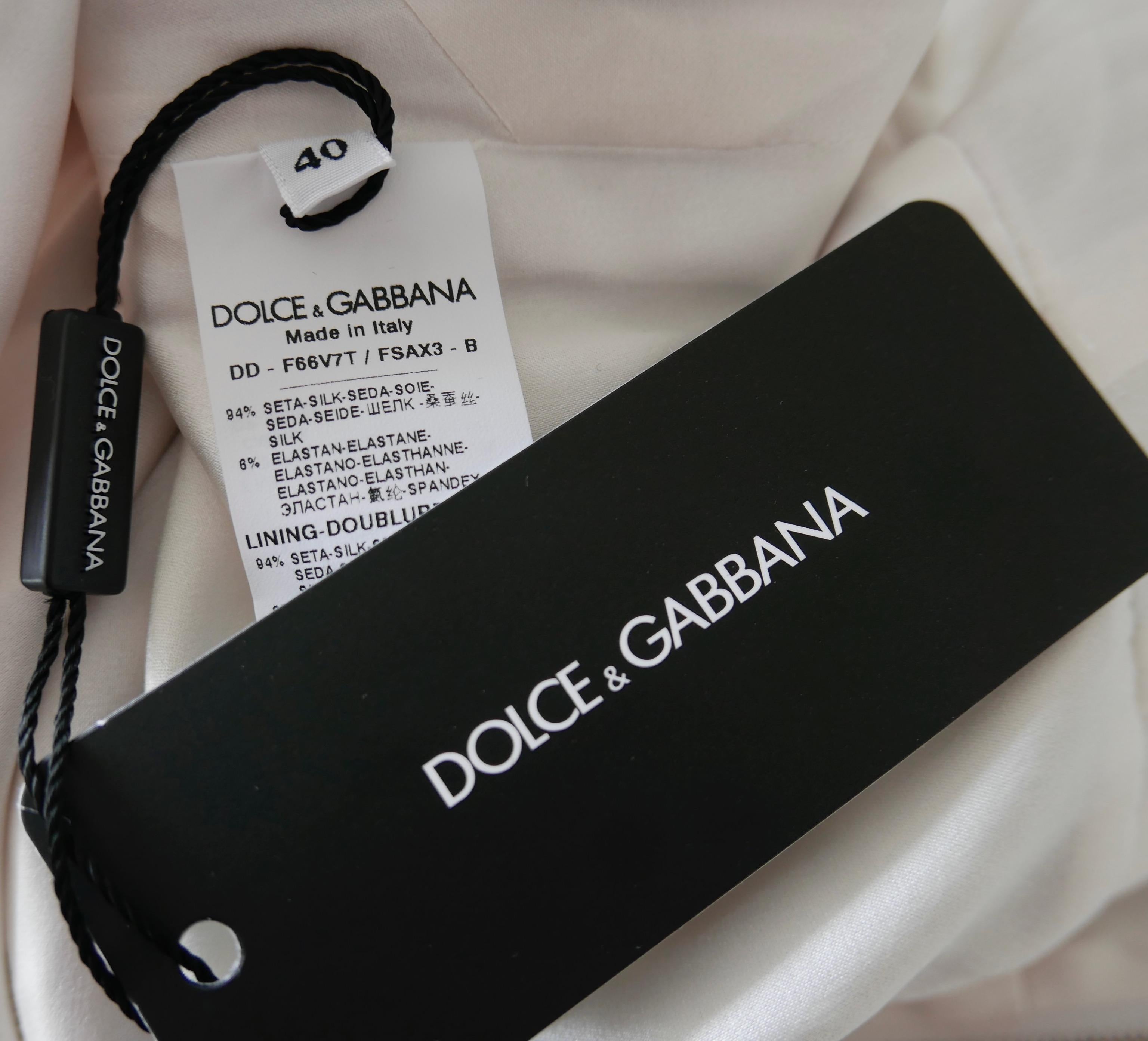 Dolce & Gabbana Floral Bouquet Print Sheath Dress For Sale 3